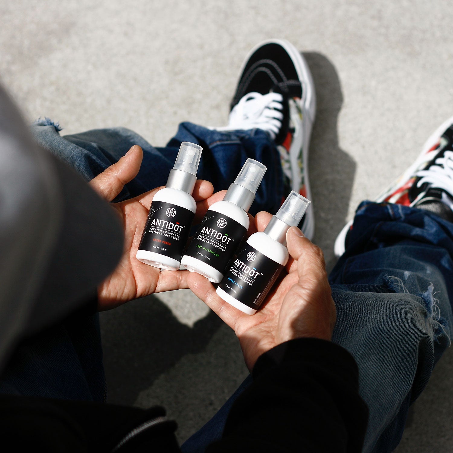 ANTIDŌT by sōlscience Sneaker Freshener Triple Fragrance Pack
