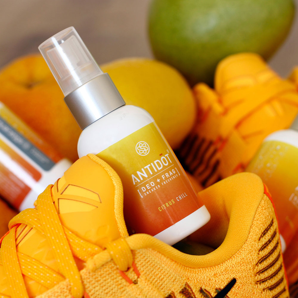 ANTIDŌT® - Citrus Chill - solscience®  Sneaker Deodorizer Spray