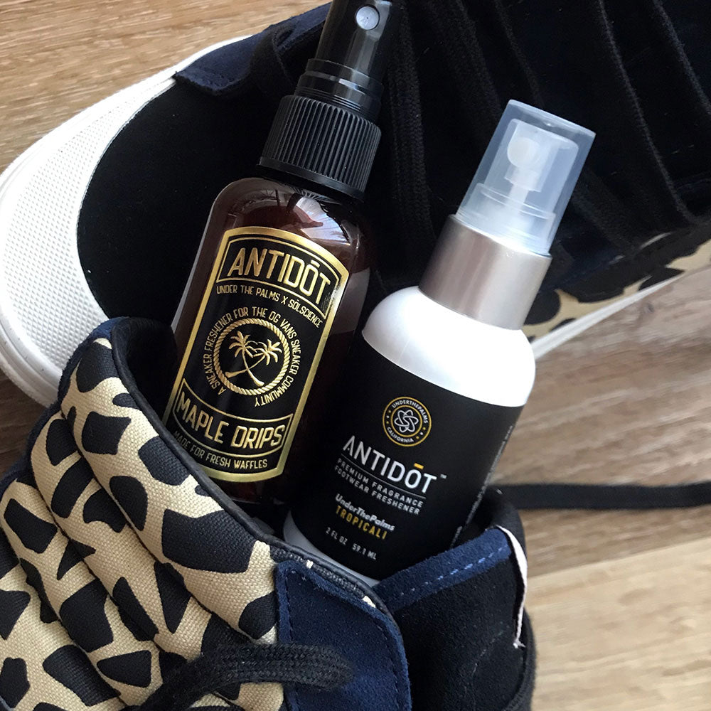 ANTIDŌT® - UnderThePalms' Double Pack - solscience®  Sneaker Deodorizer Spray
