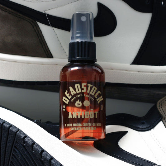 ANTIDŌT® - DEADSTOCK Coffee's Mocha Fresh - solscience®  Sneaker Deodorizer Spray